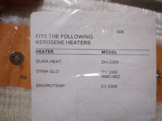  kerosene heater wick fits dh 2300 cv 2300 rmc 95c duraheat dyna glo
