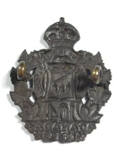 Canada104th Bn.(New Brunswick) CEF original Collar Badge.    
