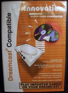 Super Game Converter by Innovation for Sega Dreamcast Region Free