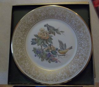 Goldfinch Limited Edition Collector Plate 1971 Edward M Boehm