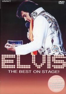 Elvis Presley The Best On Stage Vol 3 DVD New Release Sealed