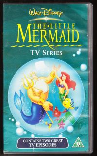 Disney The Little Mermaid 3rd TV Series VHS PAL UK Video