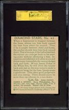 1934 36 Diamond Stars 42 Jimmy Dykes SGC 86 Near Mint