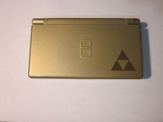 Nintendo DS Lite Zelda Gold Handheld System