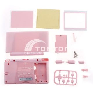 Full Shell Housing Case for Nintendo DS Lite NDSL Pink