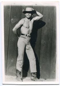 Vintage RARE 1950s George Quaintance Male Physique Model Lover Edwardo