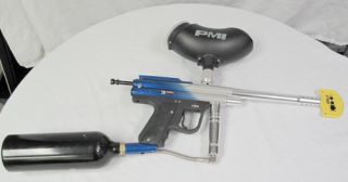 PMI Piranha GTI KZC01975 Eforce Paintball Gun Marker Aluminum w Hopper