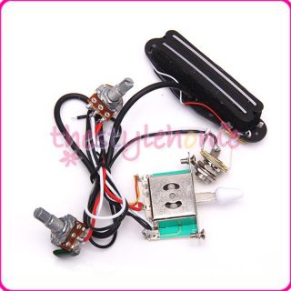  Circuit Wiring Harness Kit w Pickup 3 Way Switch for Electric Guitar