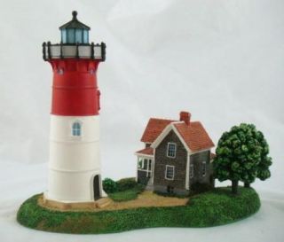 Nauset Light North Eastham, Massachusetts Danbury Mint Lighthouse