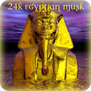 CBD 24K Egyptian Musk Perfume Oil Rollon Unisex Amber Oriental Sensual