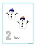 Math Skills Winter Preschool Daycare Curriculum 95 Pgs