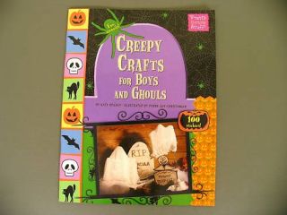 Halloween Crafts Stickers Book Kids Creepy Fun Easy New 0843120231