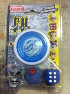 Duncan Freehand Yo Yo  New  Daves Skill Toys SPECIAL EDTION  Blue and