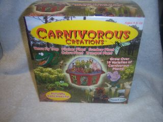DUNECRAFT DOME CARNIVOROUS CREATIONS AGES 4+ VENUS FLY TRAP, PITCHER