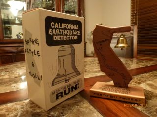 California Earthquake Detector   Great Christmas Holiday Novelty Gift