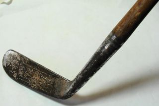  Antique Golf Club Elite Putter Hickory Wood Shaft