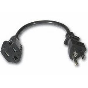 Power Extension Cord Cable 1ft 2ft 3ft 5ft 6ft 7ft 10ft 15ft 25ft