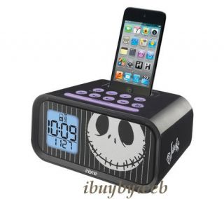 Ekids Kiddesigns DJ H22 Disney Kids Jack Skellington Alarm Clock iPod