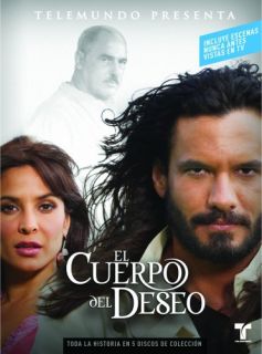 El Cuerpo Del Deseo New 5 DVD Telemundo Telenova The Body of Desire