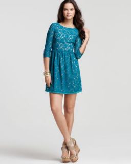French Connection New Anna Green Lace Elbow Sleeve Semi Formal Dress 6