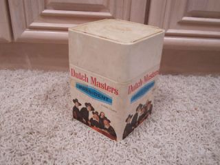 Vintage Dutch Masters President Cigar Plastic Container 