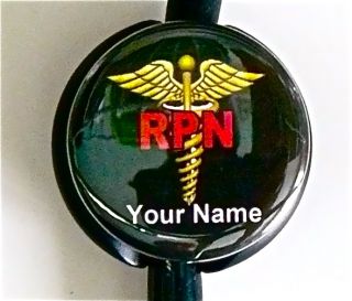 RPN STETHOSCOPE ID NAME TAG CANADA REGISTERED PRACTICAL NURSE MEDICAL