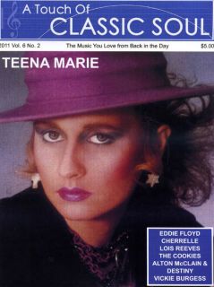  Classic Soul Newspaper Teena Marie Cherrelle