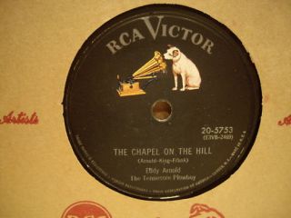 Eddy Arnold Chapel on The Hill RCA Victor 78rpm