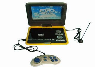 Portable DVD EVD Player TV VCD CD  4 SD USB Game Multi Colors