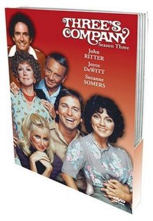 Threes Company   Season 3 ~ New DVD ~ Ritter ~ Somers