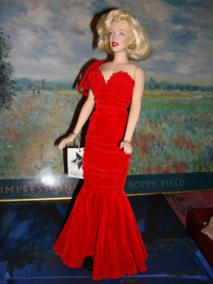  Mint Marilyn Monroe Red Dress Star Debut Tonner Tyler Elizabeth Taylor