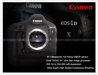  professional flagship eos 1d x full frame digital slr camera built