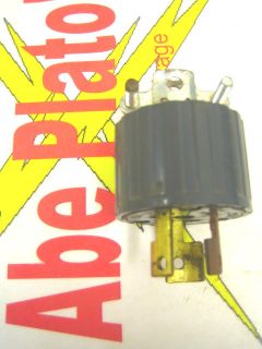  Electric Non NEMA Locking Male Plug 15A 125V 10A 250V Cord End