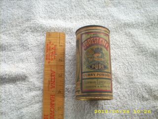  vintage forest city spice container curry powder gorman eckert company
