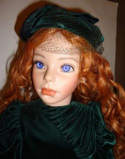 Elkes Originals Hutchens Porcelain Victorian Collector Doll Clarissa