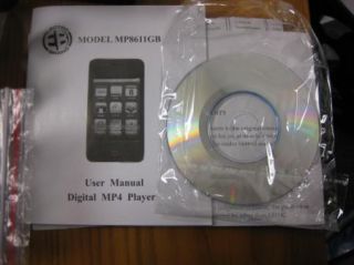 Electro Touch Screen Digital  Player 8GB New