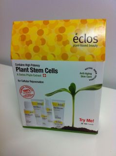 NEW Eclos Anti Aging Skin Care Kit Cleanser Scrub Cream Serum Mask