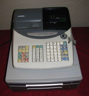 Casio PCR T2000 Electronic Cash Register
