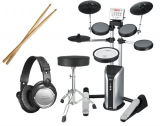 Roland HD 3 V Drums Lite Kit Electronic Drum Set Complete Drum Bundle