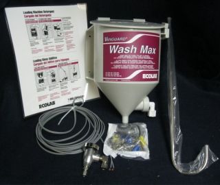 Ecolab Vanguard Wash Max Machine Warewashing Detergent Dispenser