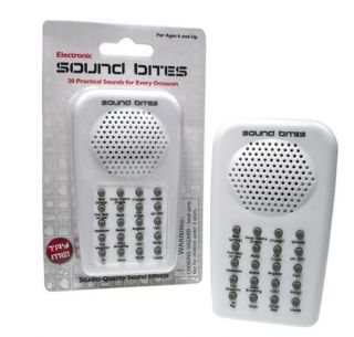 Westminster Toys Electronic Sound Bites w 20 Sounds