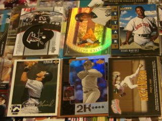 more insert cards including rickey henderson martinez rolen more