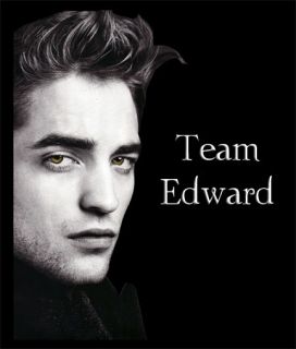 New Team Edward Twilight Breaking Dawn Edward Cullen Tshirt E8