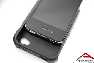 Element Case Formula 4 Real Carbon Fiber iPhone 4/4S Cover   Black