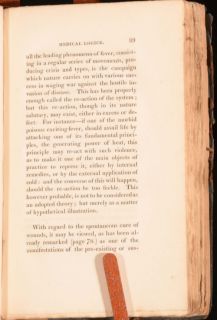 1821 Elements of Medical Logick Illustrated by Practical Proofs by