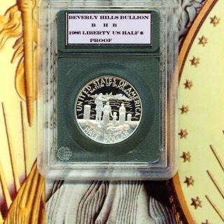 1986 Ellis Island Liberty Half Dollar Gem Proof Coin PF