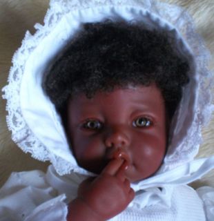 Petite Effie  Ethnic AA Effeje by E Knoops REBORN Doll Baby Girl so