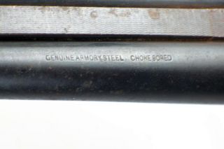 Antique Shotgun Double Barrel 16 Ga Gun Genuine Armory Steel Choke
