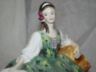  Doulton Peggy Davies Lady Figurine Elyse HN2474 1st Quality