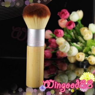 Bamboo Handle Ecotools Blush Bronzer Foundation Powder Brush Cosmetic